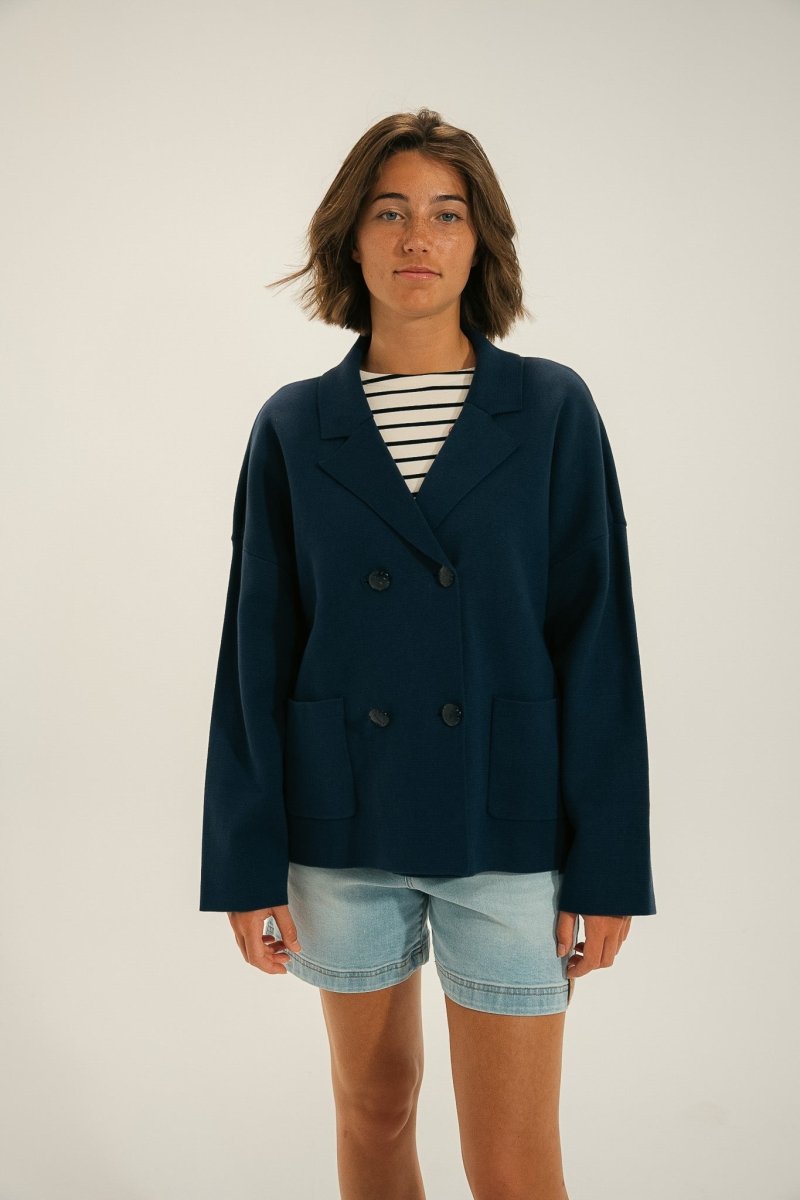 Cardigan style caban TIZNIT - Mat de Misaine