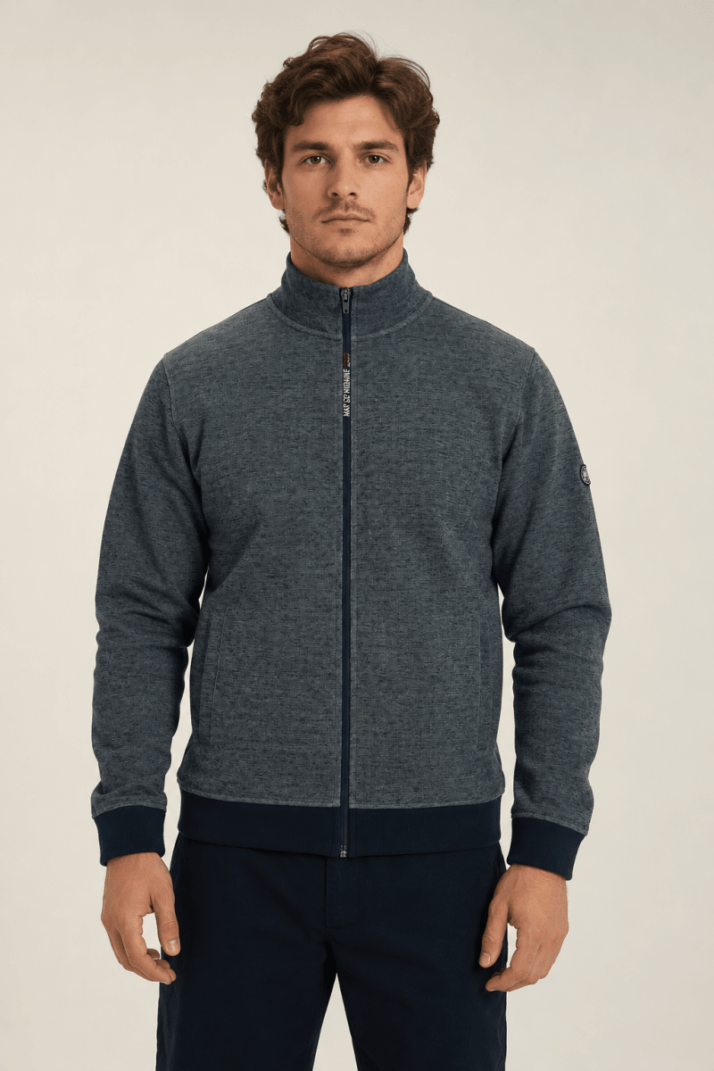 Cardigan zippé MADRIER - Mat de Misaine