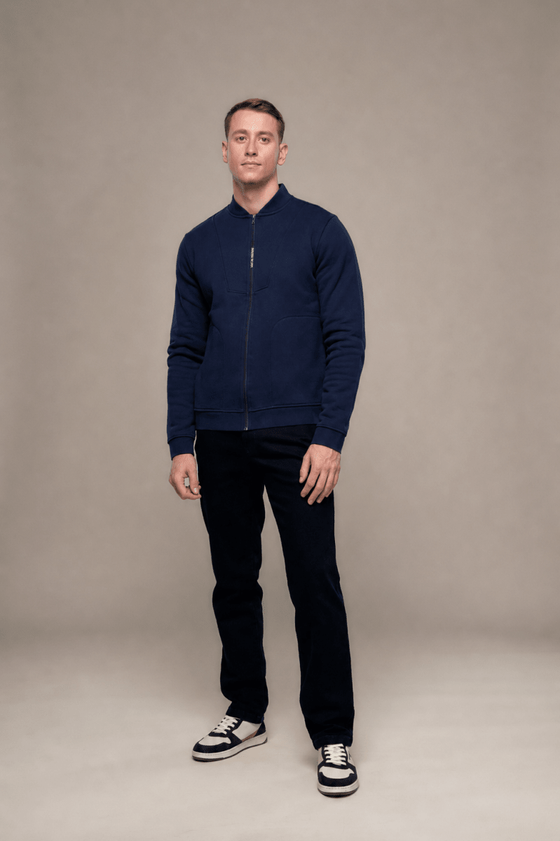 Cardigan zippé MORTEN - Mat de Misaine