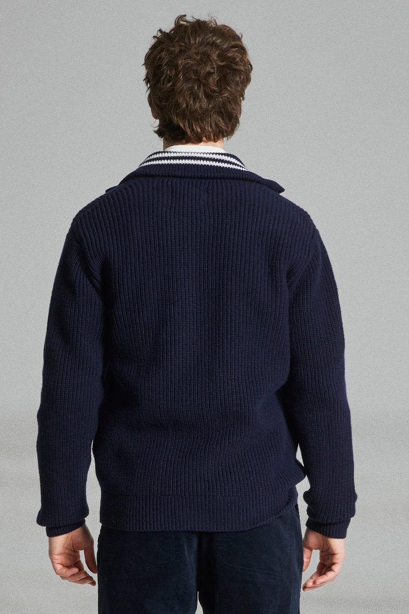 Cardigan zippé TALBOT - Mat de Misaine