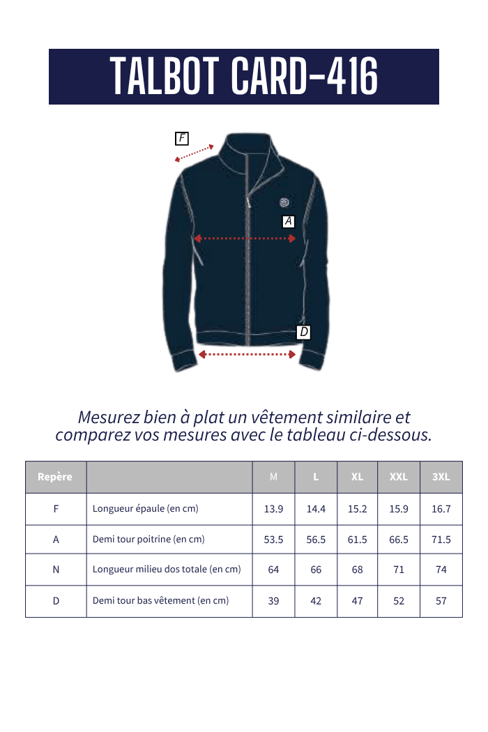 Cardigan zippé TALBOT - Mat de Misaine