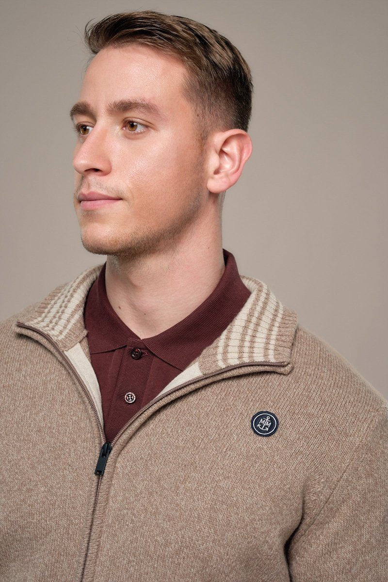Cardigan zippé TANDEM - Mat de Misaine