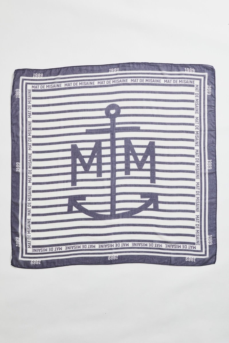 Carré rayé MARIN - Mat de Misaine