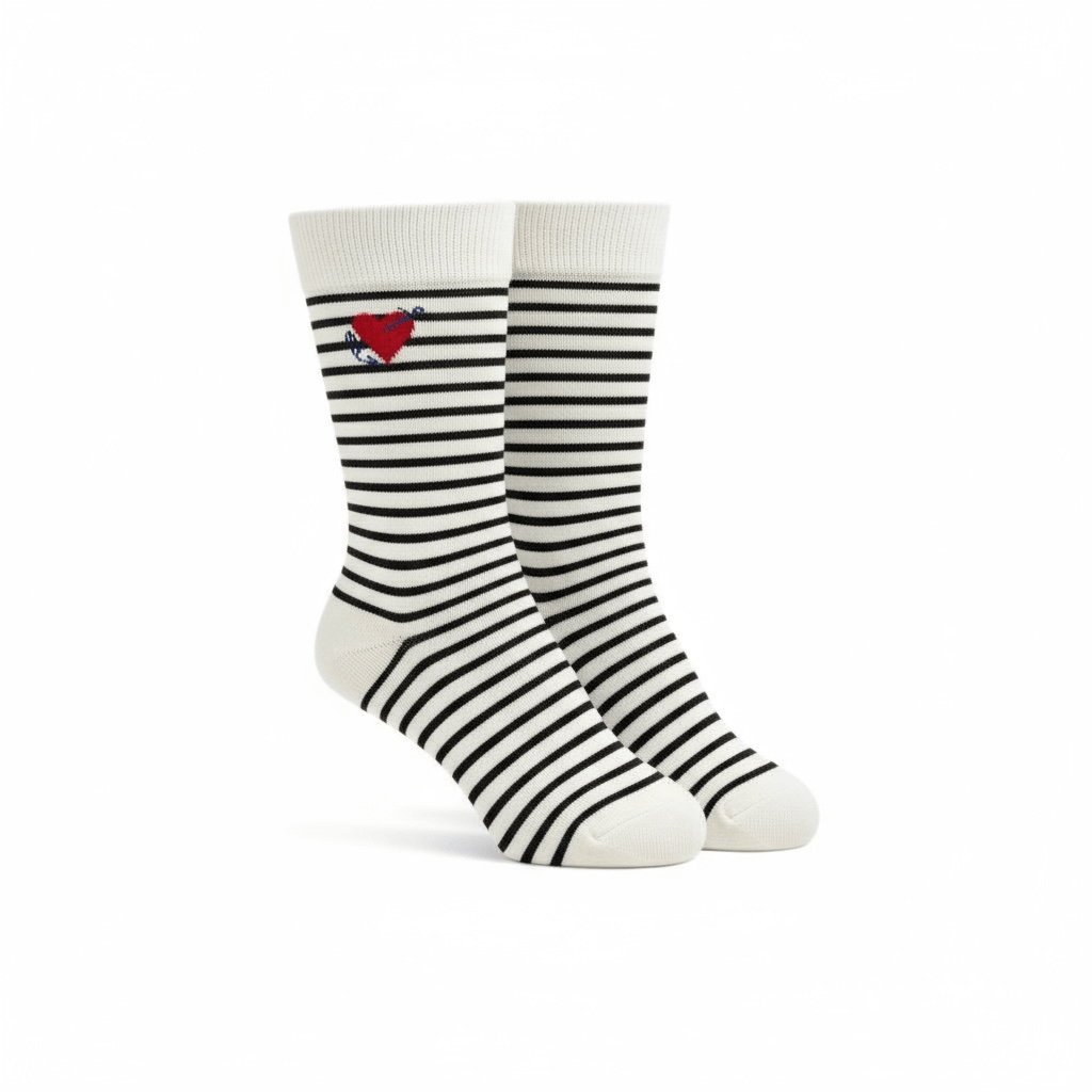 CHAUSSETTES COEUR - Mat de Misaine