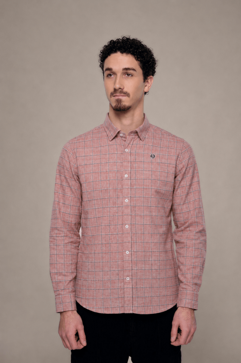Chemise à carreaux CARGUE - Mat de Misaine