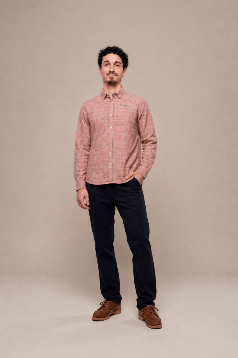 Chemise à carreaux CARGUE - Mat de Misaine