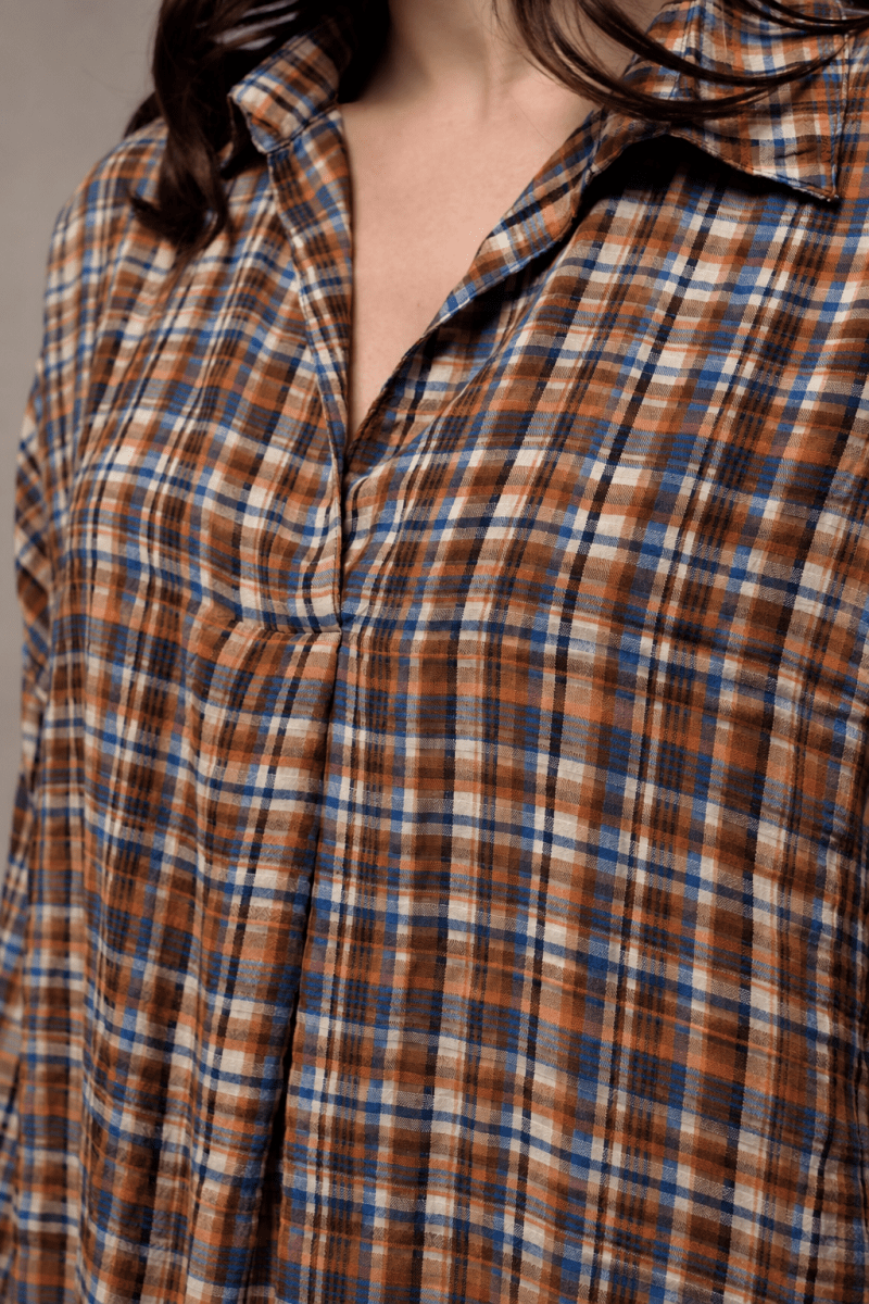 Chemise à carreaux CLARAN - Mat de Misaine
