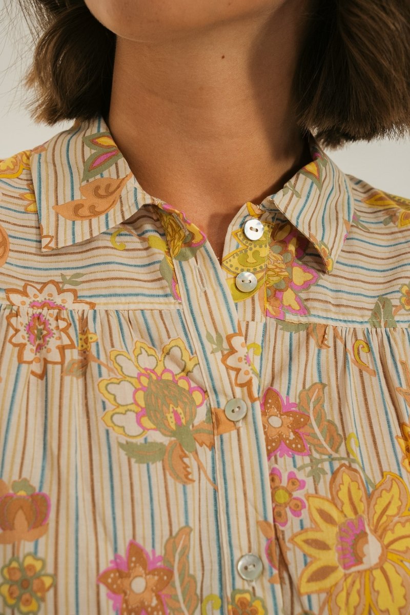 Chemise avec bas élastiqué CAGNES - Mat de Misaine