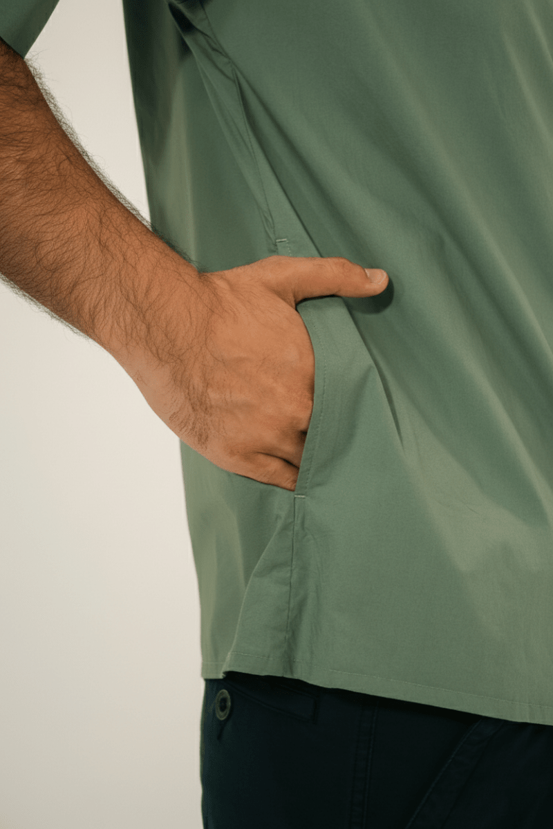Chemise avec poches sur les côtés CALLISTA - Mat de Misaine