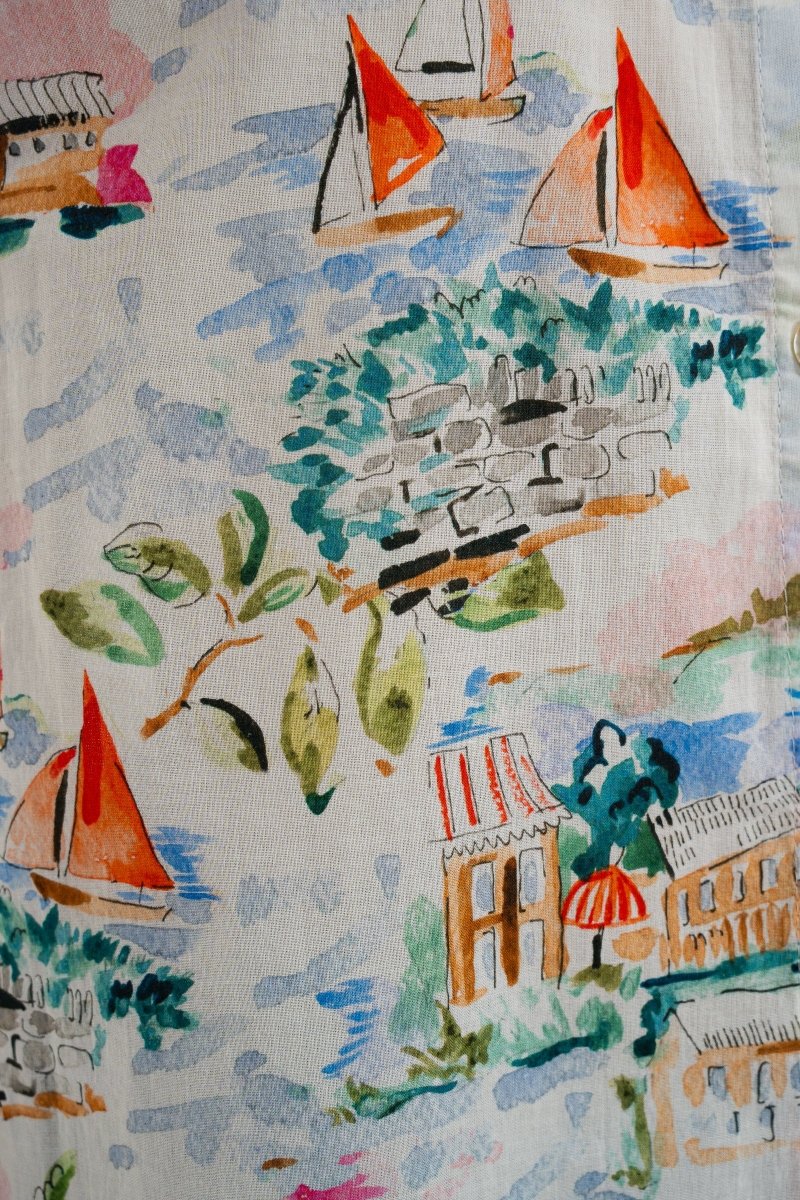 Chemise boutonnée dos CALVI - Mat de Misaine