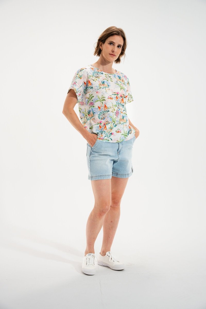 Chemise boutonnée dos CALVI - Mat de Misaine