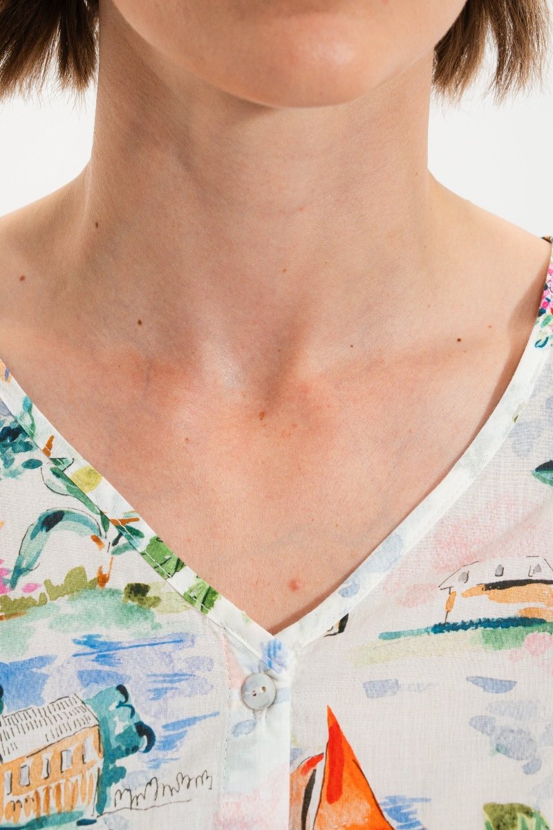 Chemise boutonnée dos CALVI - Mat de Misaine