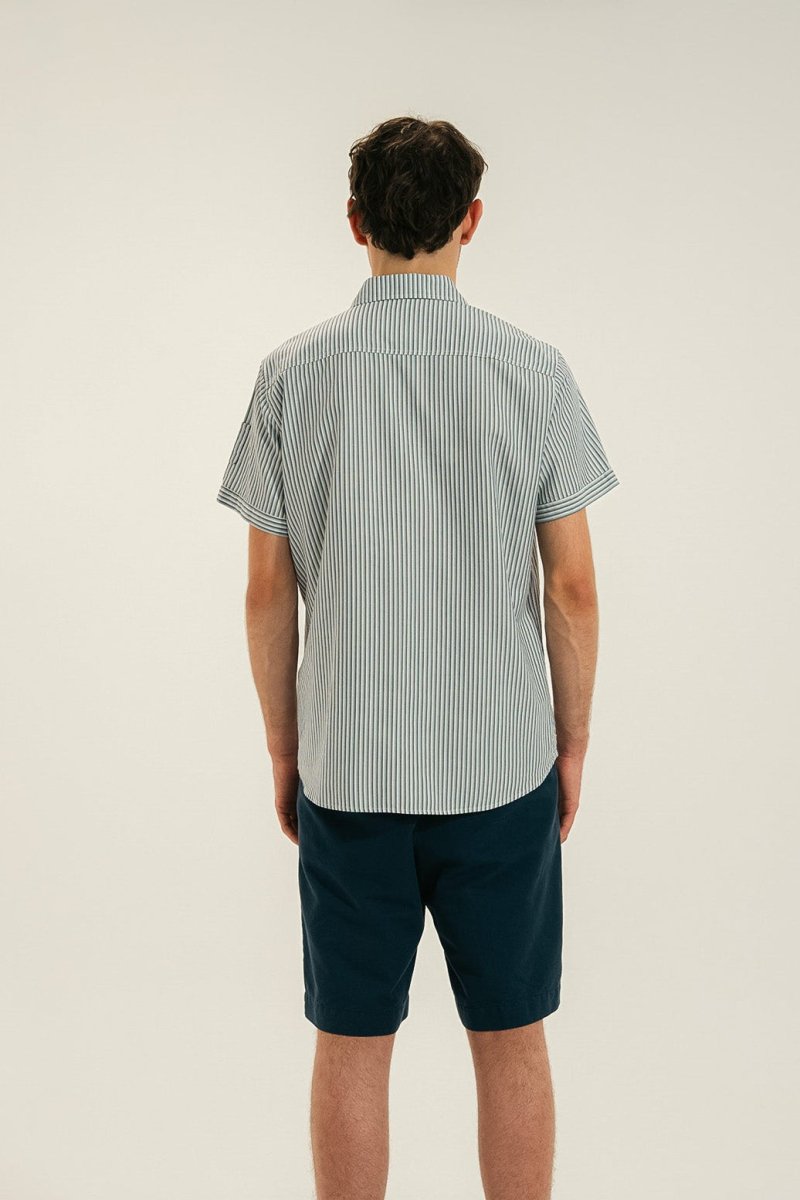 Chemise découpes graphiques CANTO - Mat de Misaine