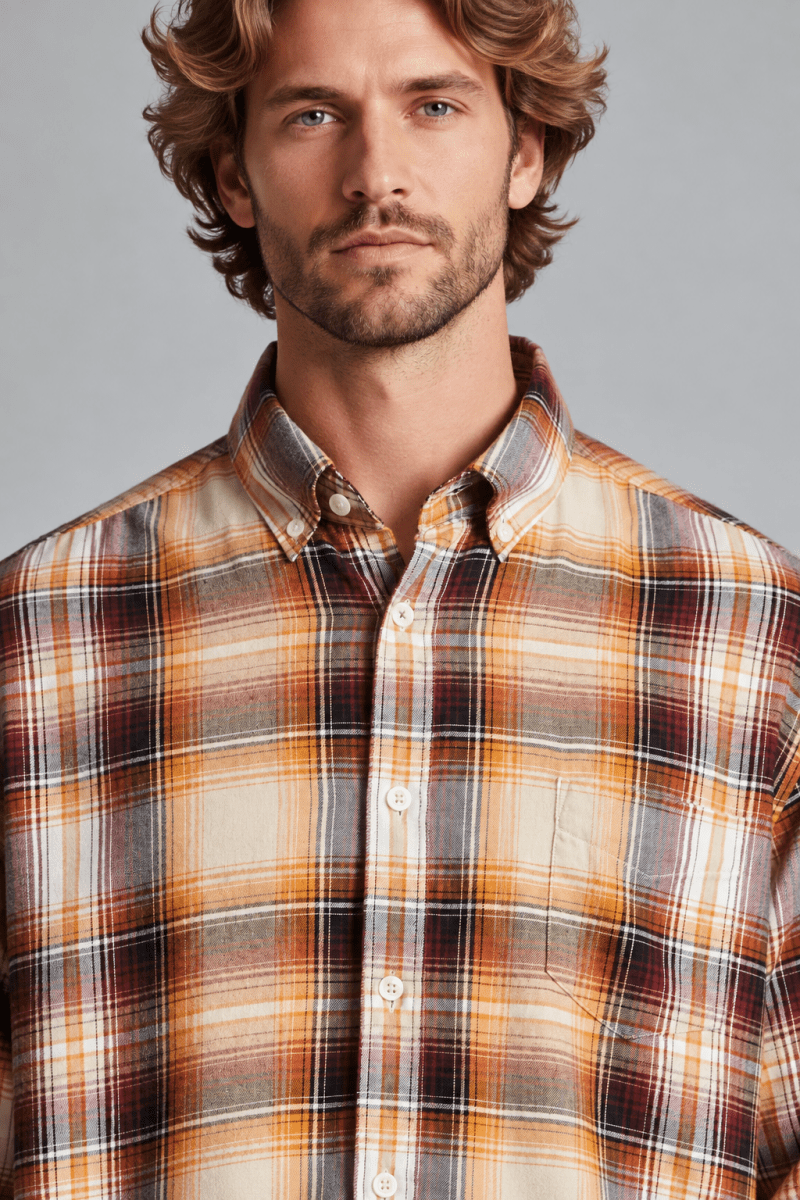 Chemise en flanelle à carreaux COPILO - Mat de Misaine