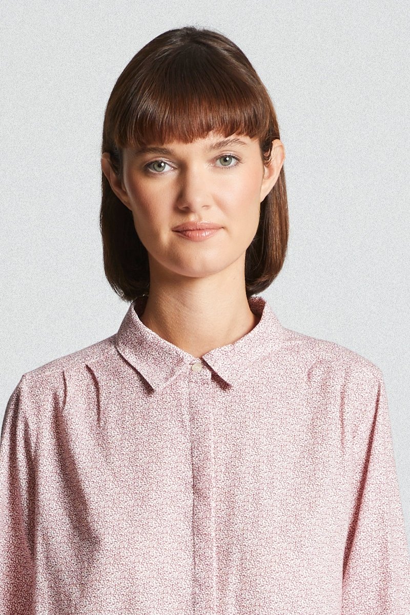Chemise imprimé bruyère CAMBO - Mat de Misaine