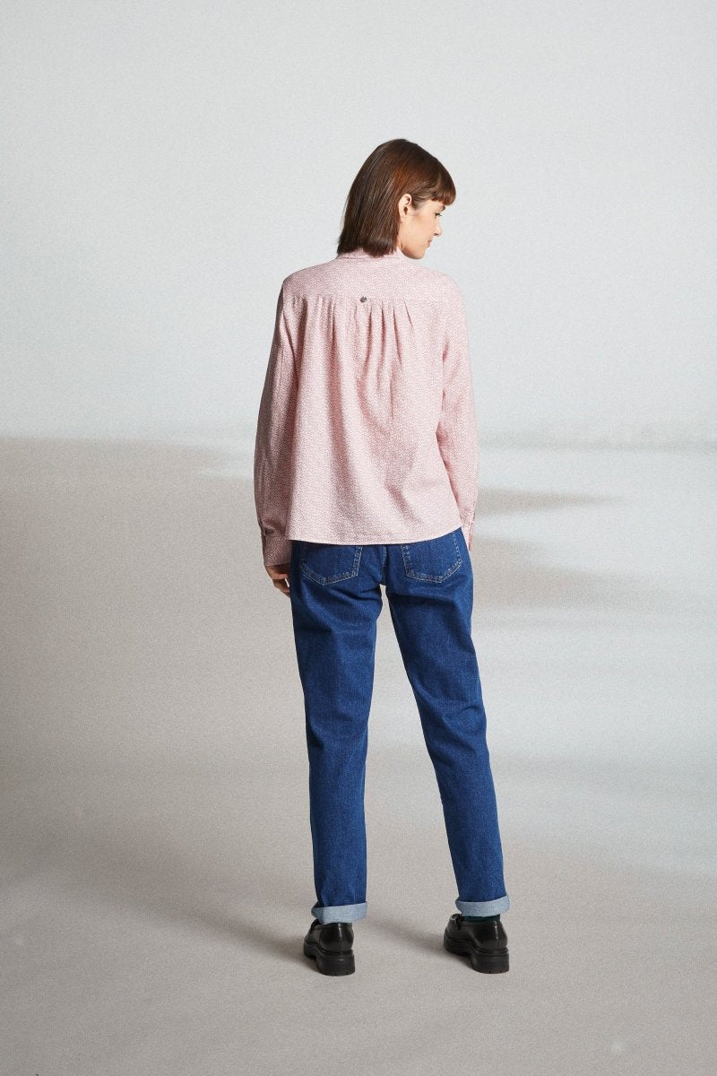 Chemise imprimé bruyère CAMBO - Mat de Misaine