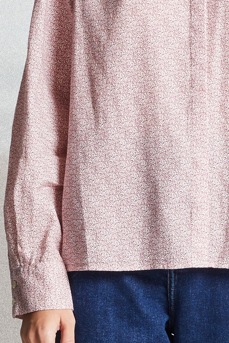 Chemise imprimé bruyère CAMBO - Mat de Misaine