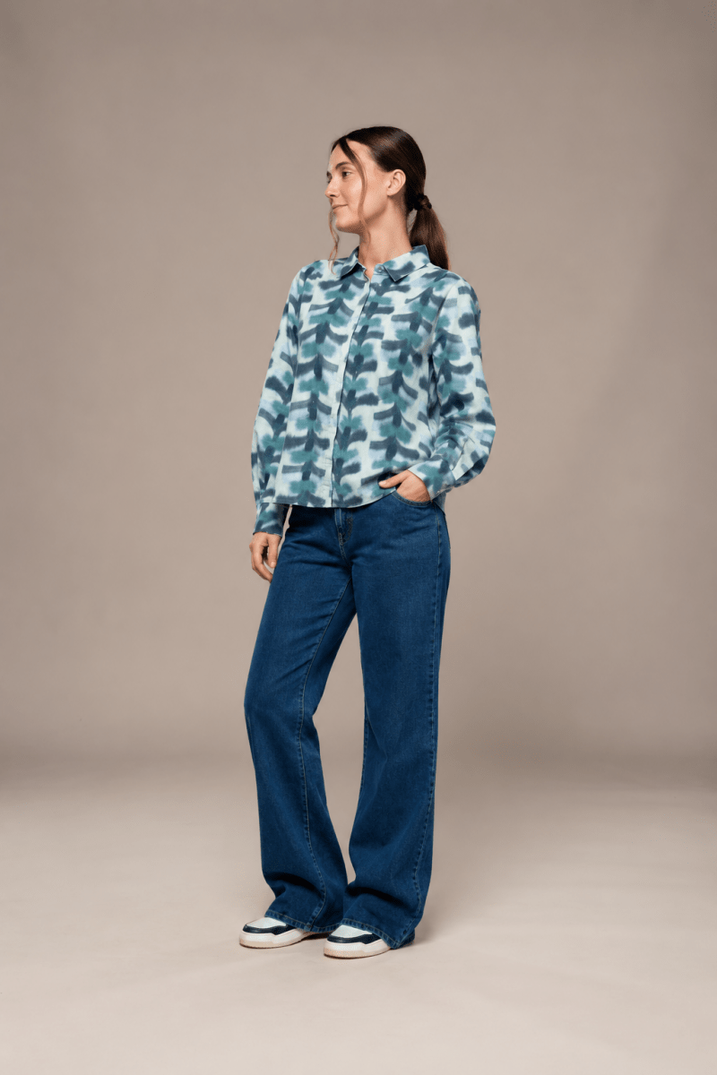 Chemise imprimée CAMBO - Mat de Misaine