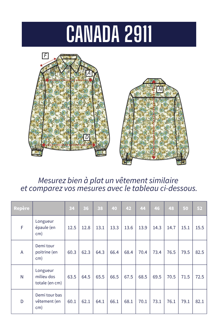 Chemise imprimée CANADA - Mat de Misaine