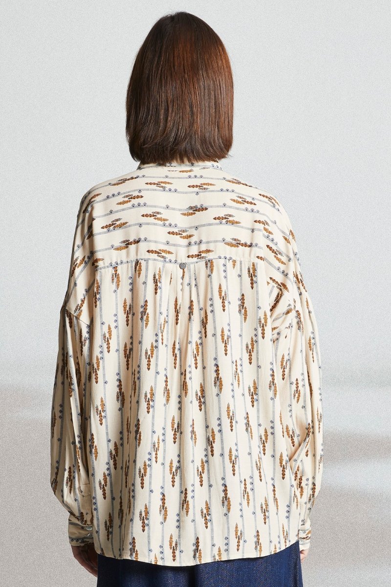 Chemise imprimée en viscose CHILI - Mat de Misaine