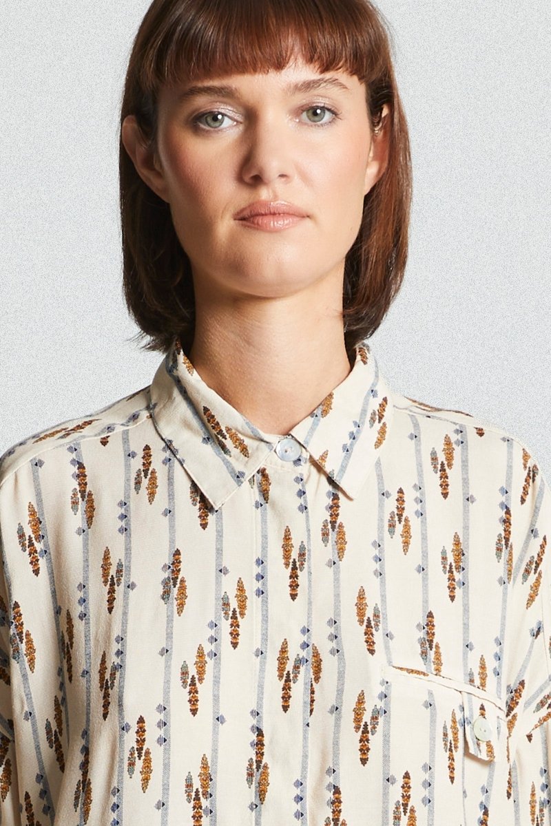 Chemise imprimée en viscose CHILI - Mat de Misaine