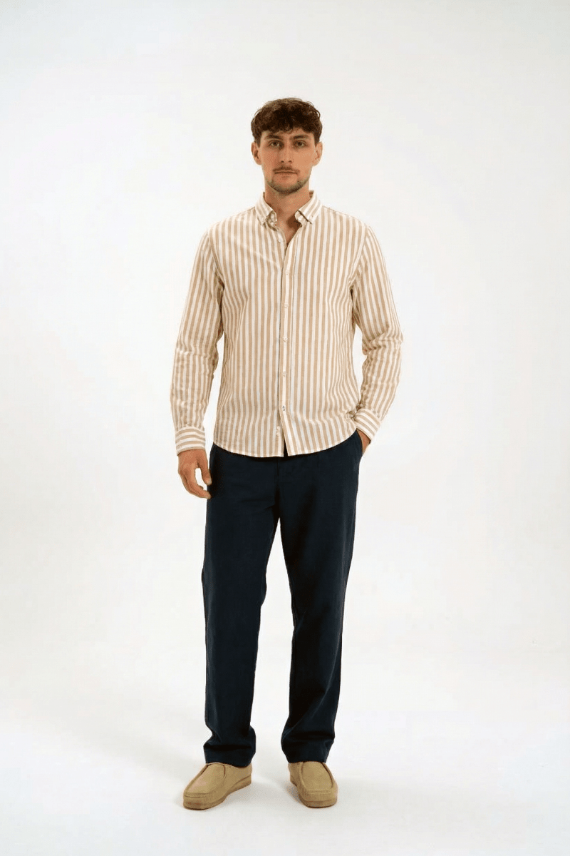 Chemise larges rayures CARGUE - Mat de Misaine