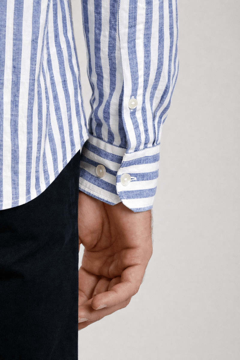 Chemise larges rayures CARGUE - Mat de Misaine