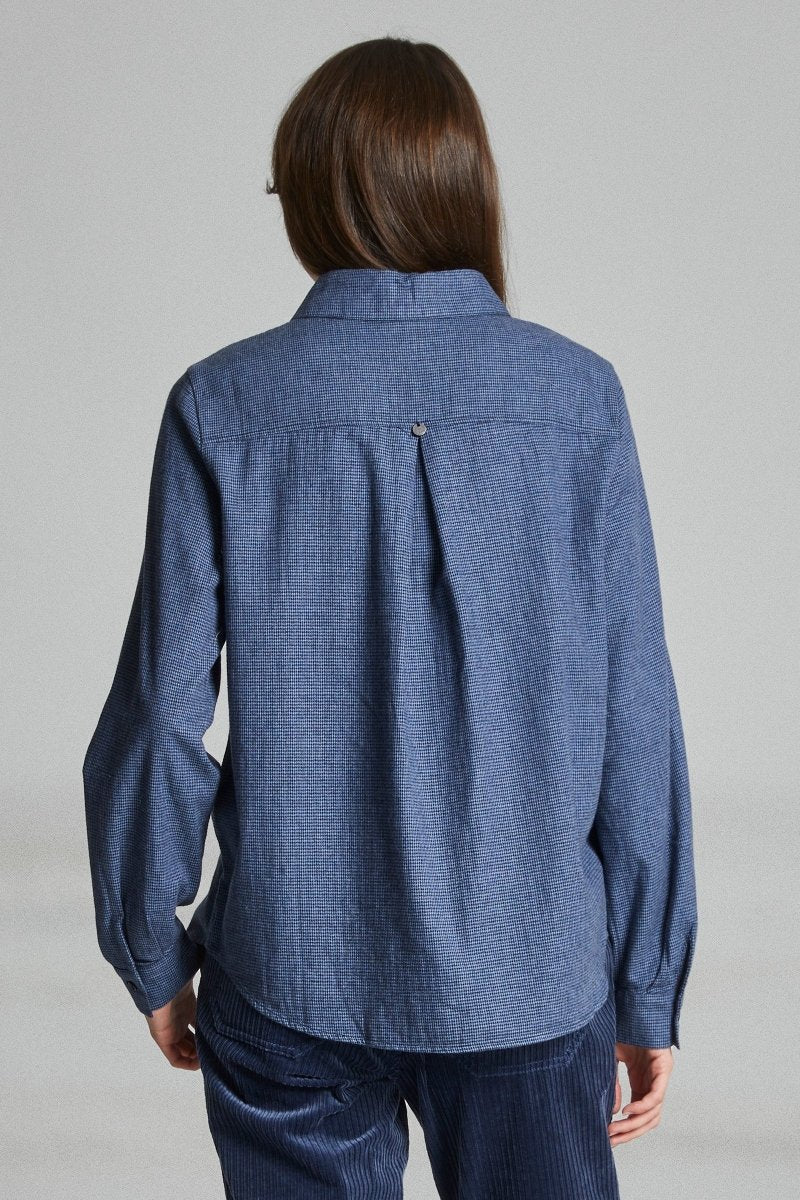 Chemise micro carreaux CYCLE - Mat de Misaine