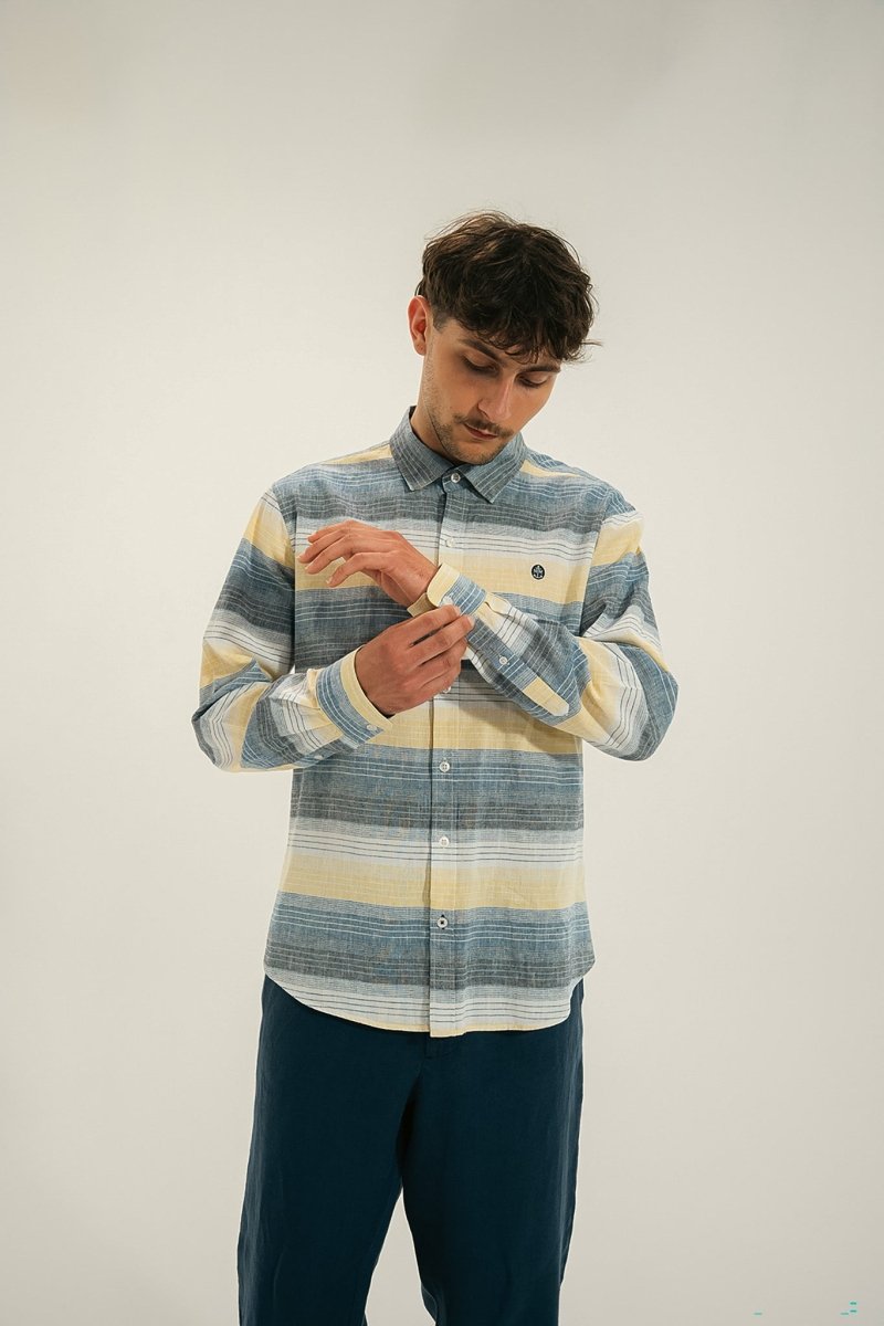 Chemise rayée CARGUE - Mat de Misaine