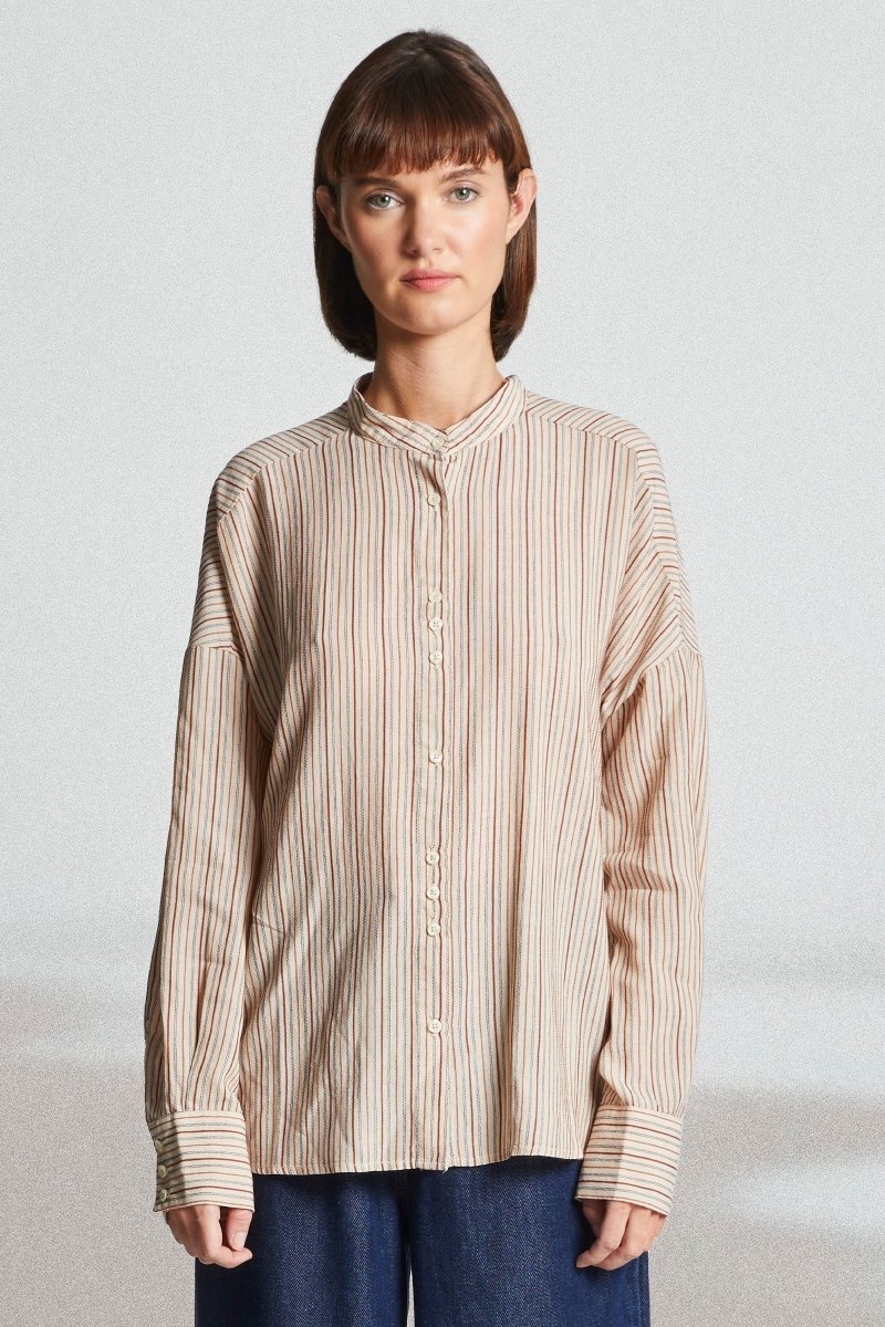 Chemise sans col CADENE - Mat de Misaine