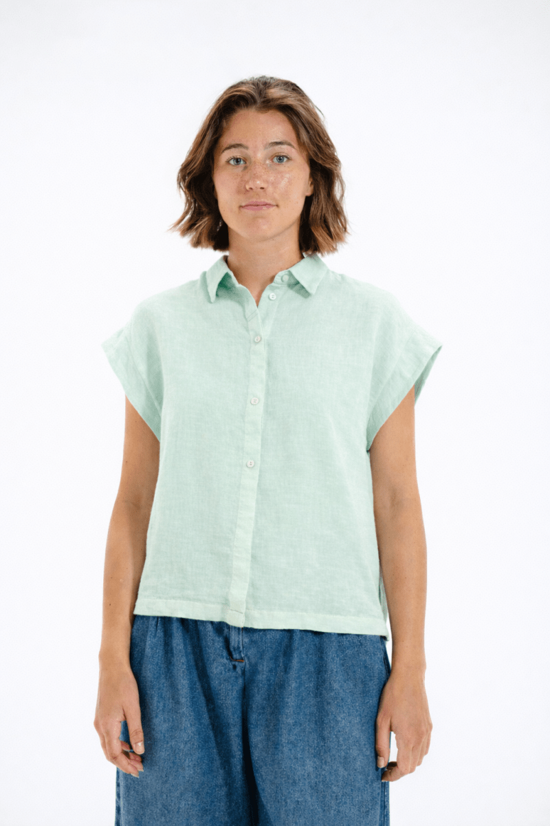 Chemise sans manches en lin CALA - Mat de Misaine