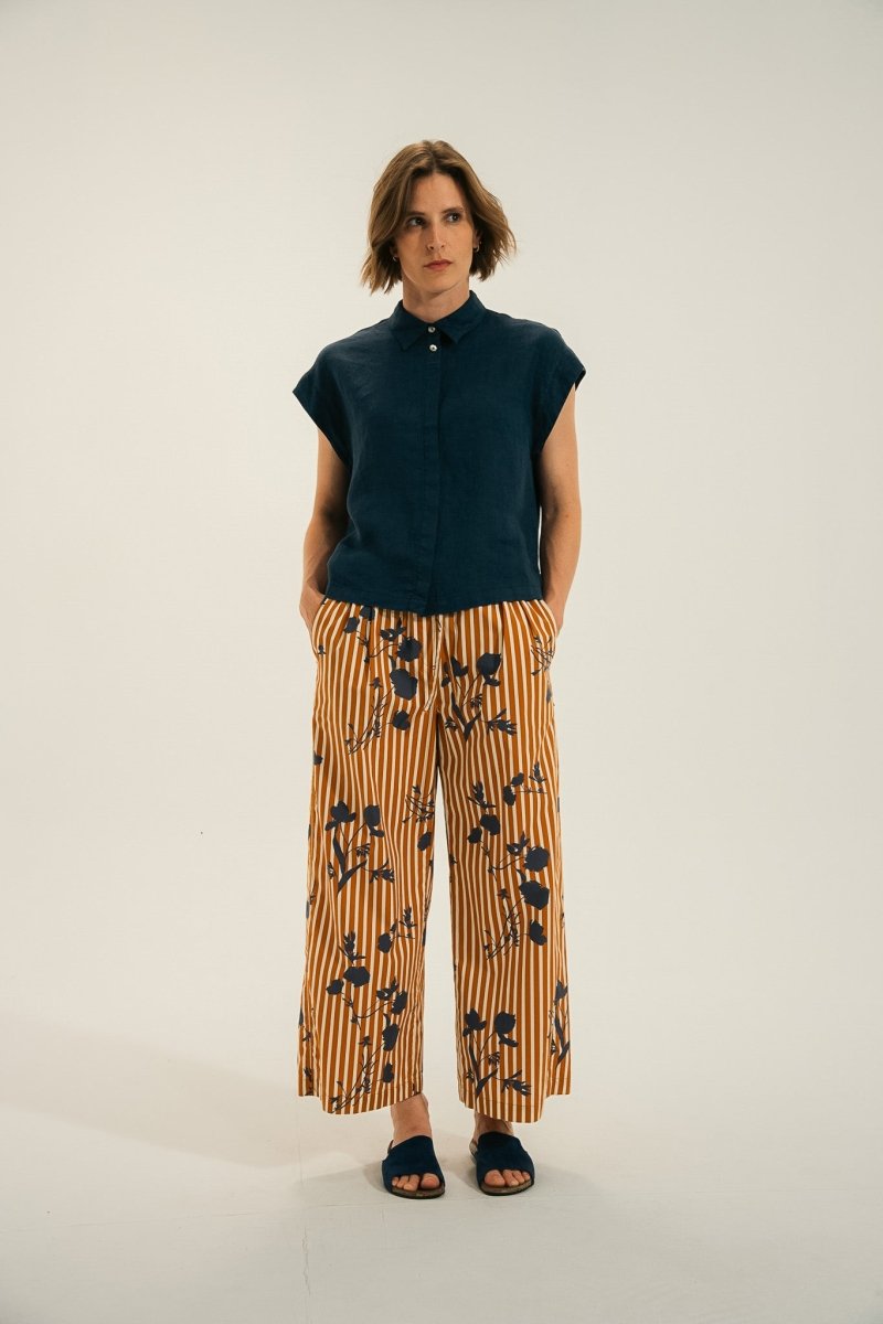 Chemise sans manches en lin CALA - Mat de Misaine