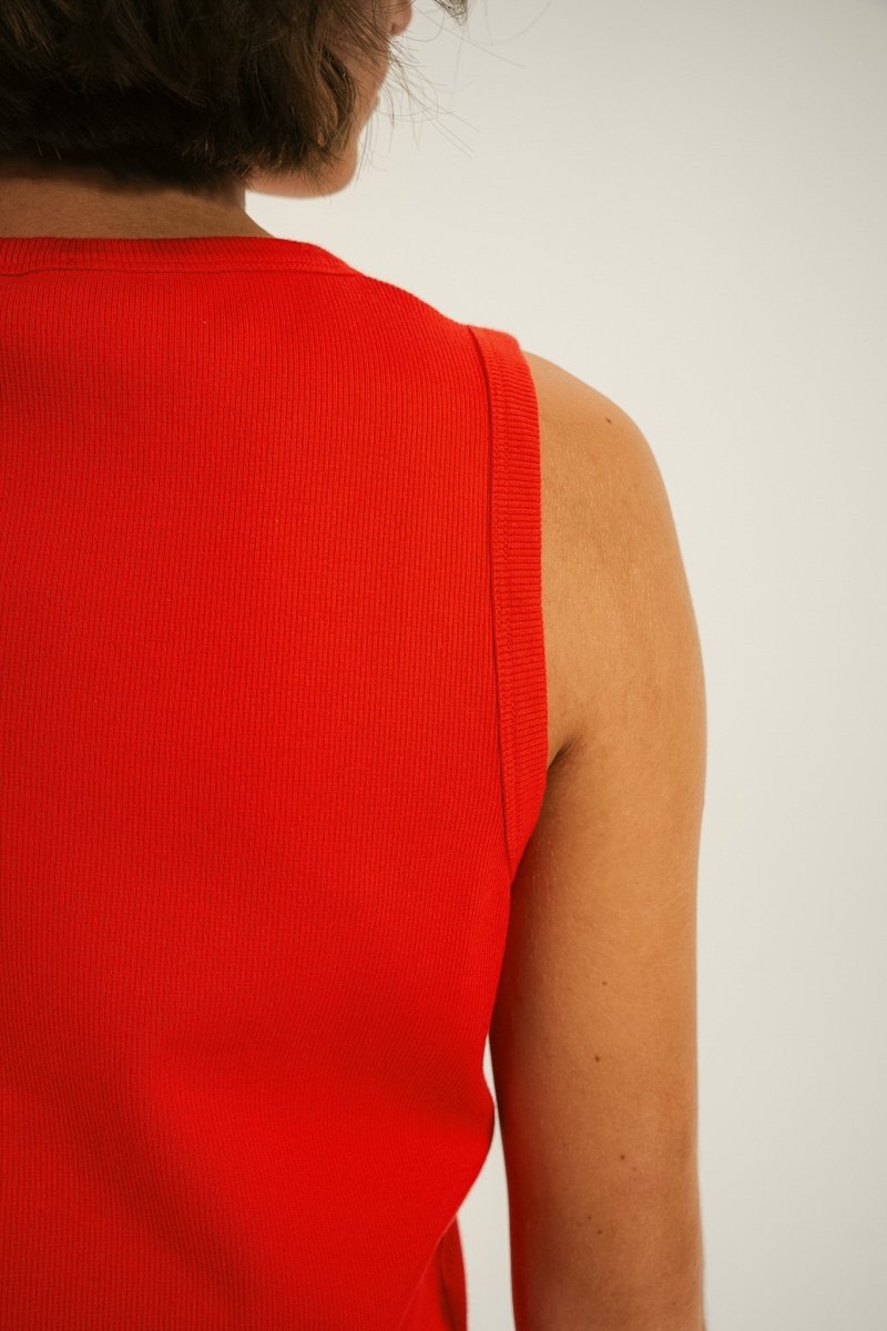 Débardeur boutonné MORA - Mat de Misaine