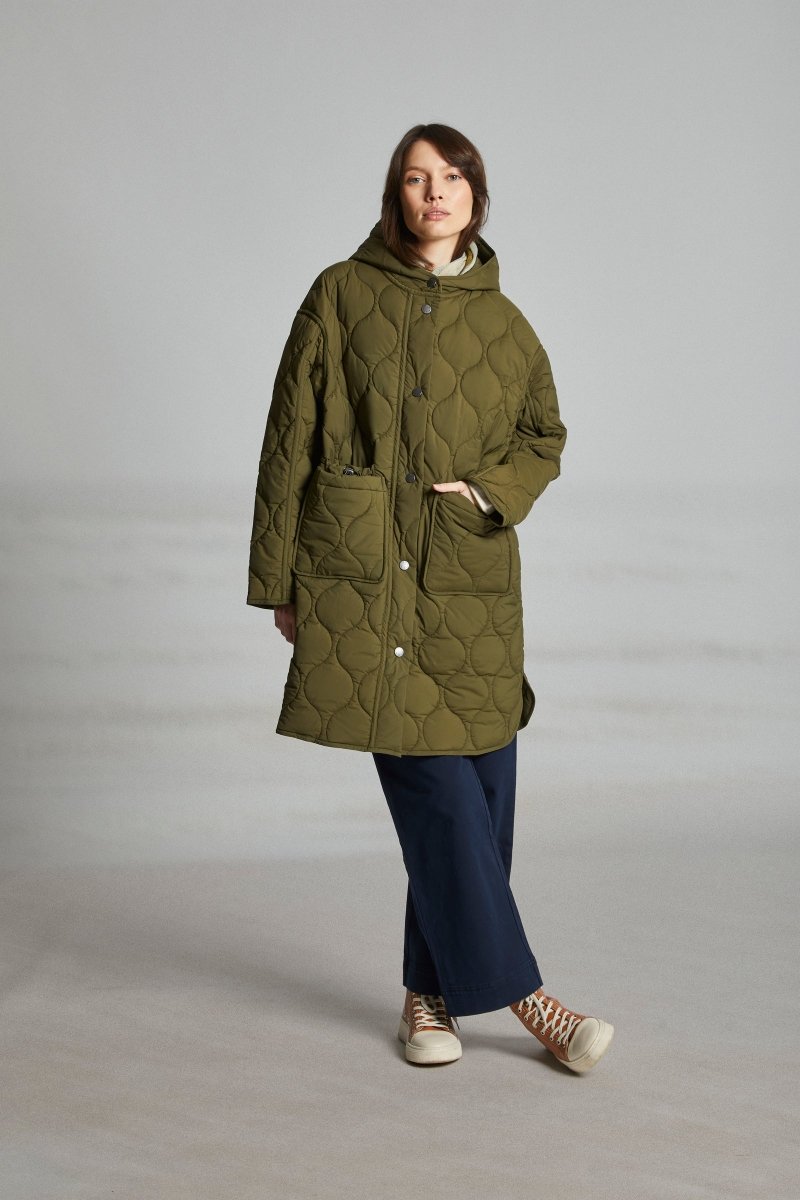 Doudoune longue matelassée FARDAGE - Mat de Misaine