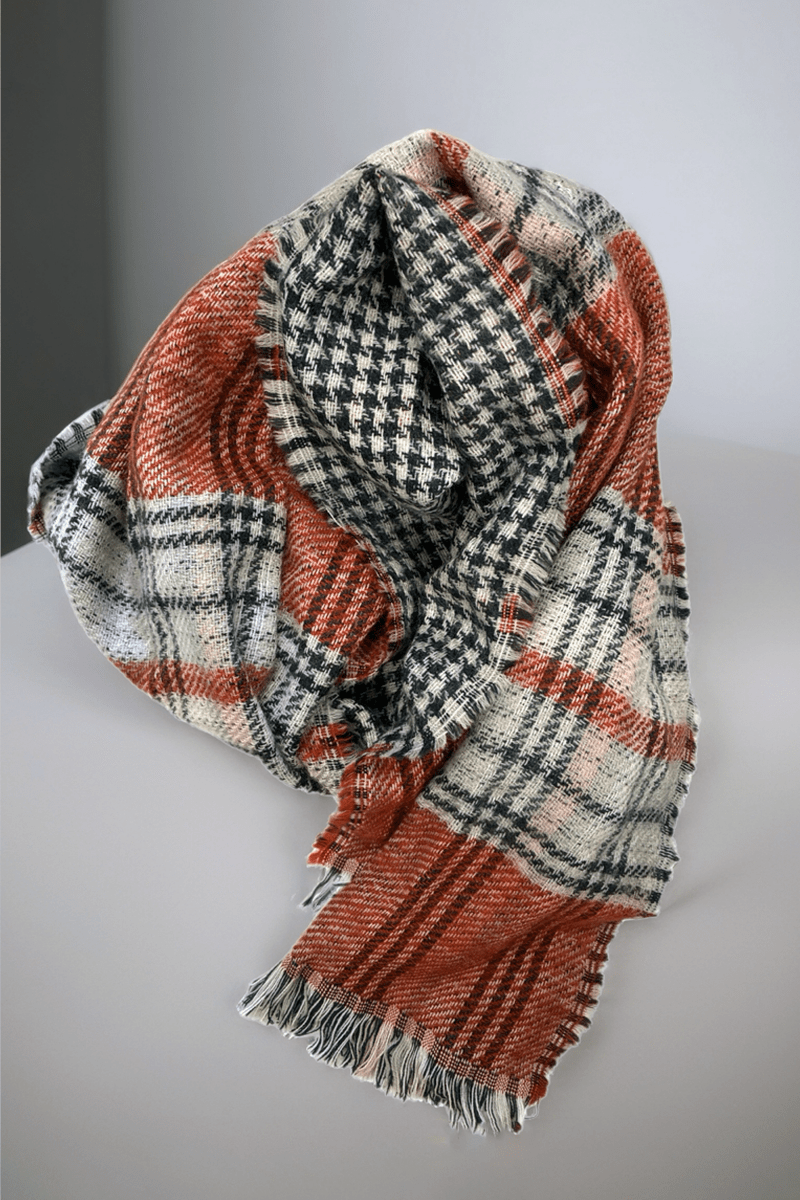 Echarpe à carreaux TARTAN - Mat de Misaine
