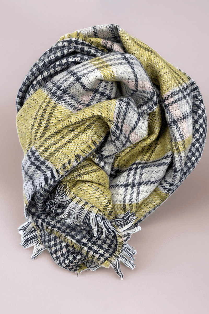 Echarpe à carreaux TARTAN - Mat de Misaine