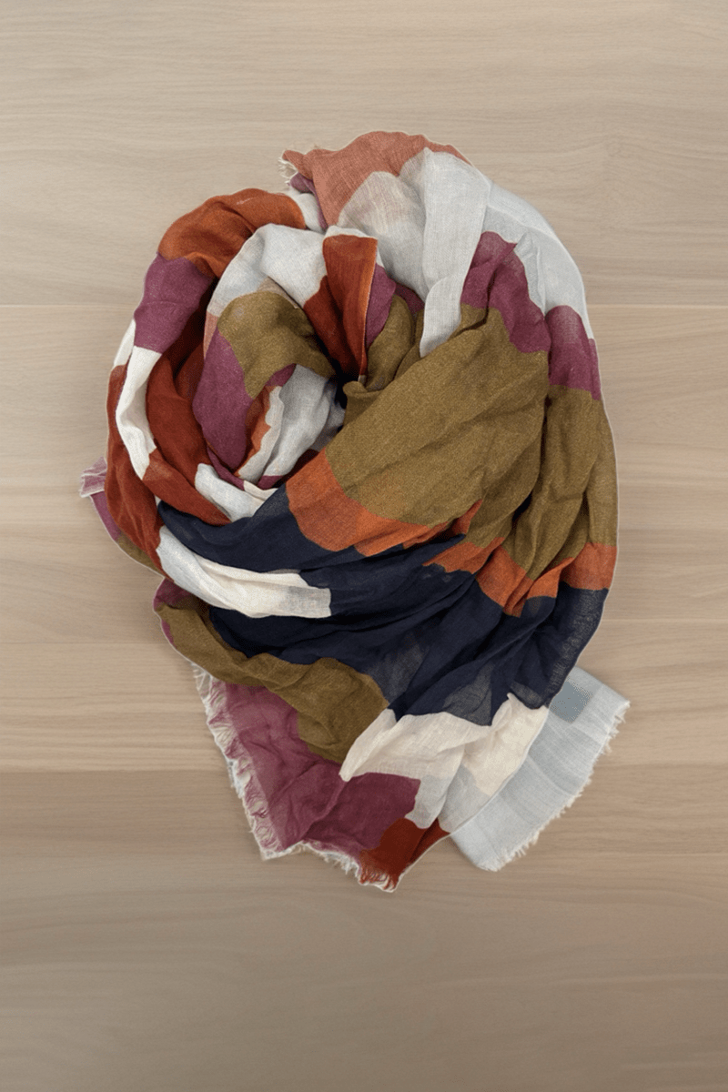 Echarpe multicolore TERRE - Mat de Misaine