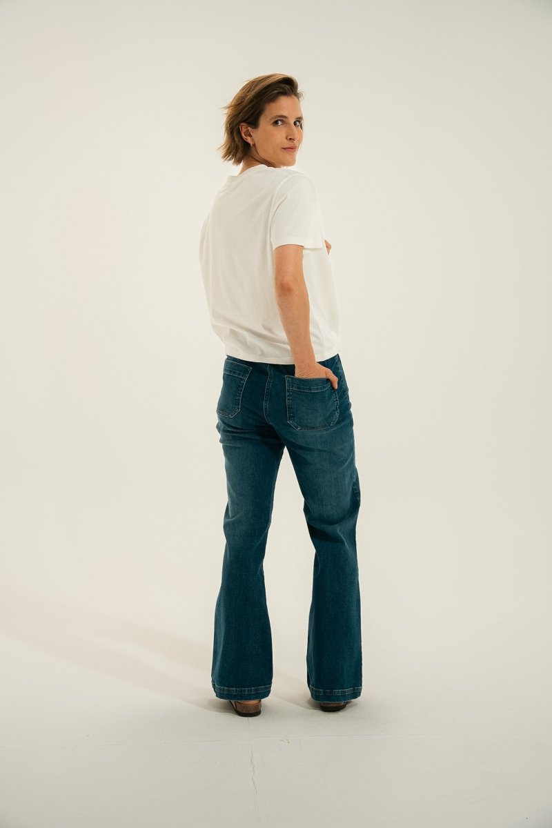 Jeans flare PACIFIC - Mat de Misaine