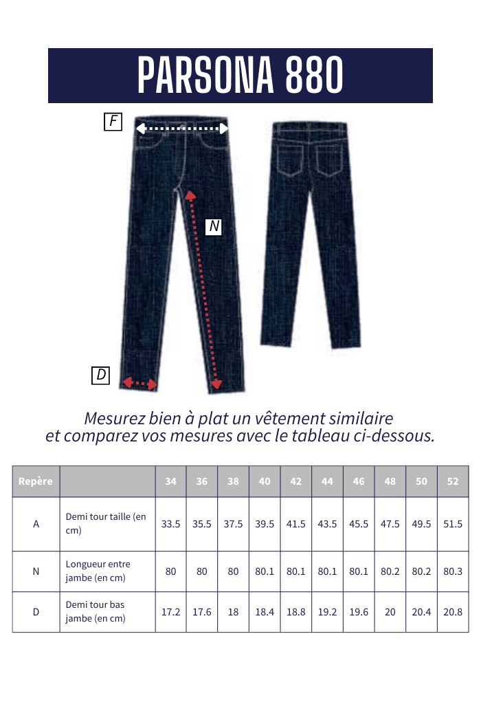 Jeans PARSONA - Mat de Misaine