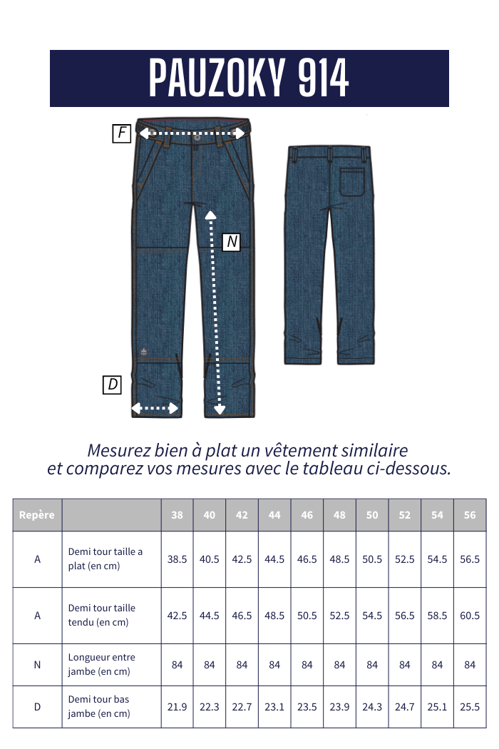 Jeans PAUZOKY - Mat de Misaine