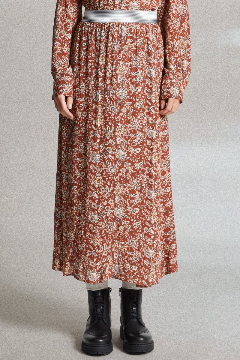 Jupe longue en viscose JAPAN - Mat de Misaine