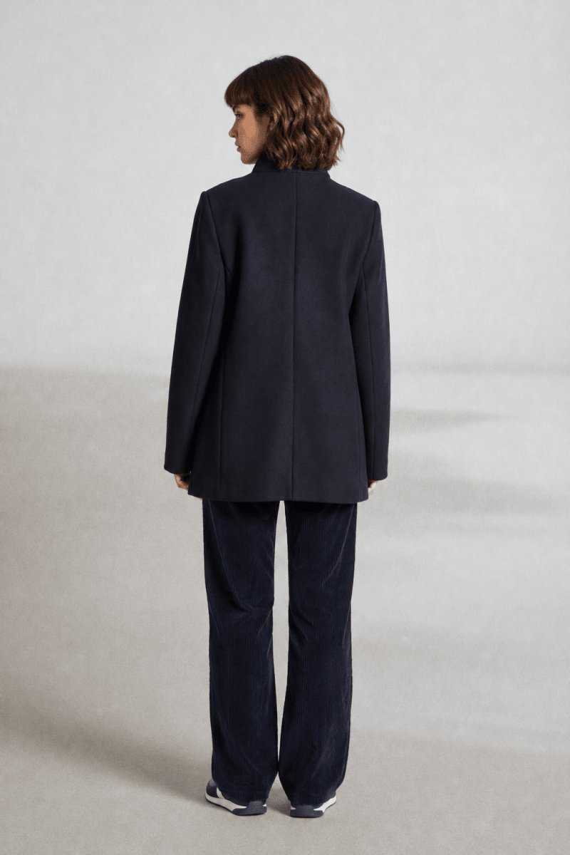 Manteau court en drap de laine FAMO - Mat de Misaine