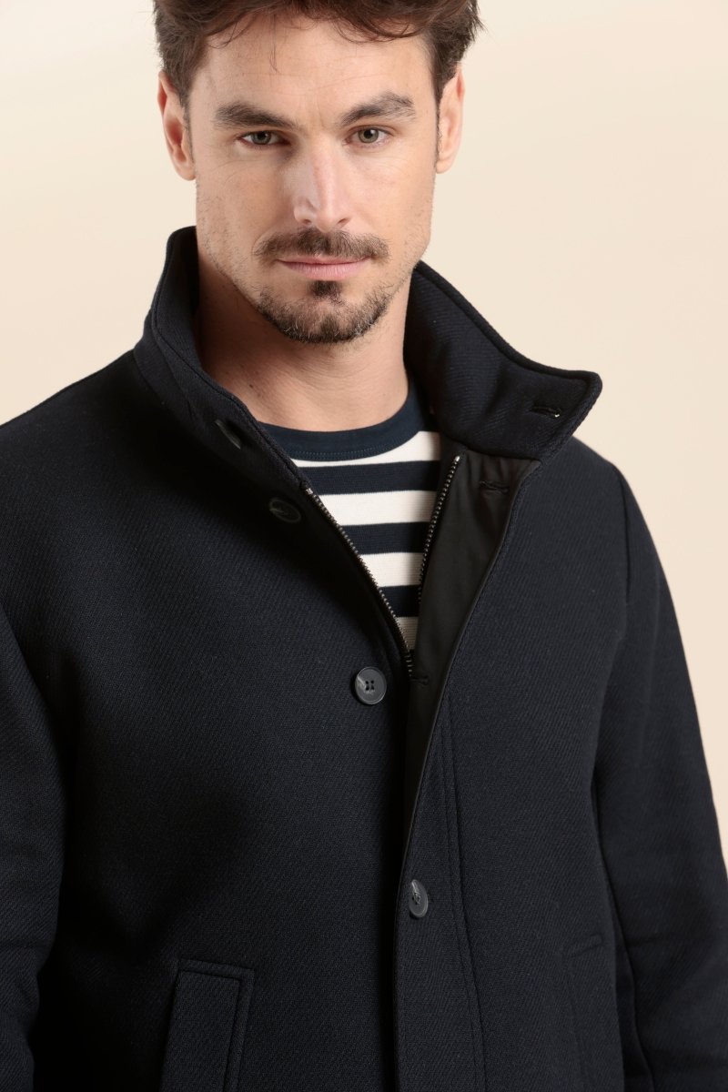 Manteau homme drap de shops laine