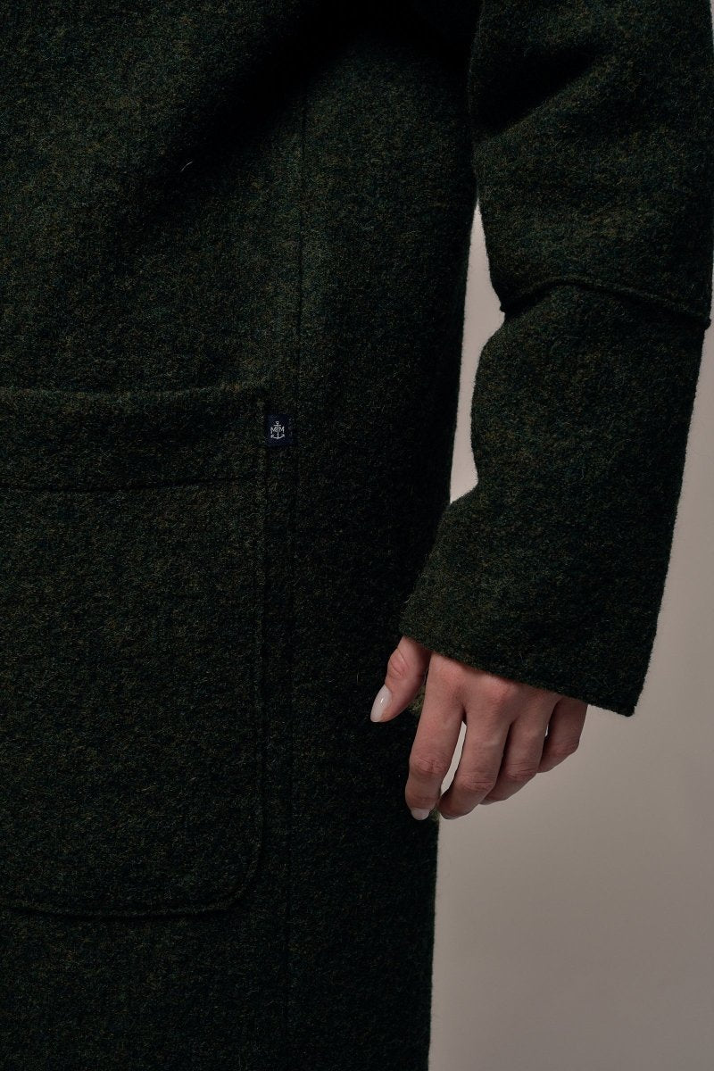 Manteau long à capuche FORTUNE - Mat de Misaine