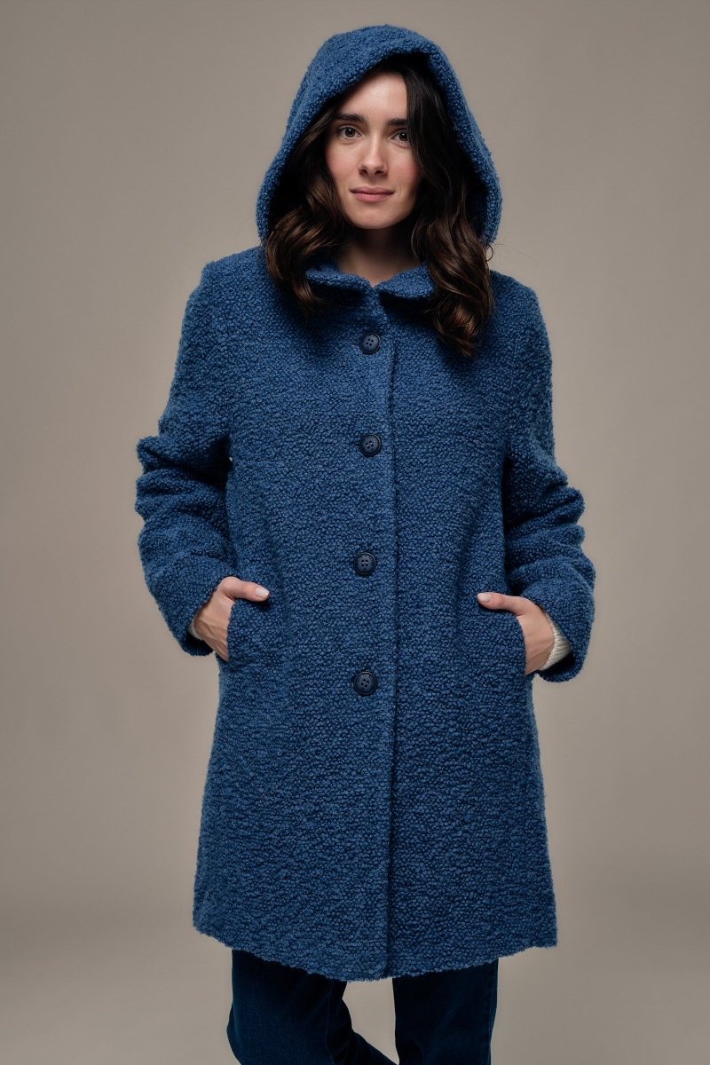 Manteau mi-long à capuche FRISQUET - Mat de Misaine