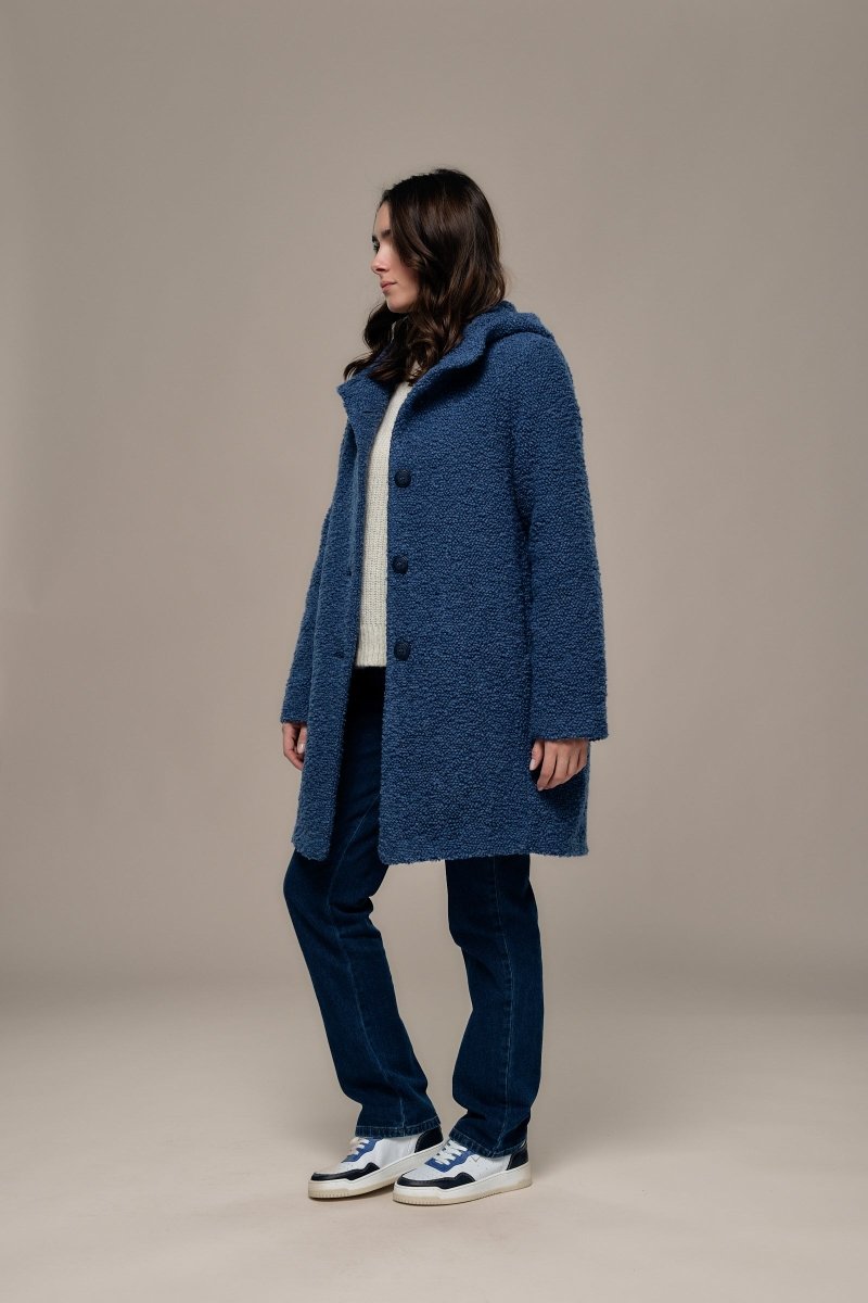 Manteau mi-long à capuche FRISQUET - Mat de Misaine