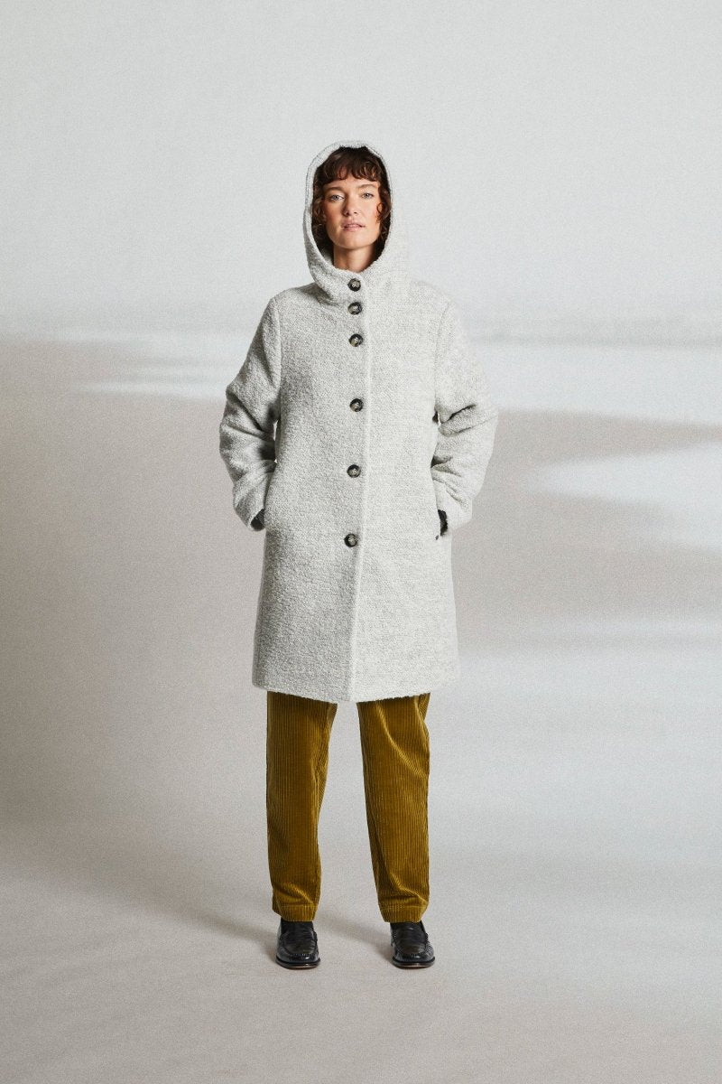 Manteau mi - long à capuche FRISQUET - Mat de Misaine