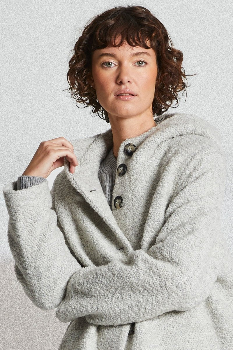 Manteau mi - long à capuche FRISQUET - Mat de Misaine