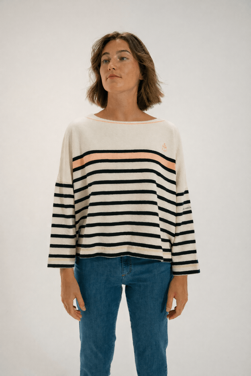Marinière avec rayure placée MAKI - Mat de Misaine