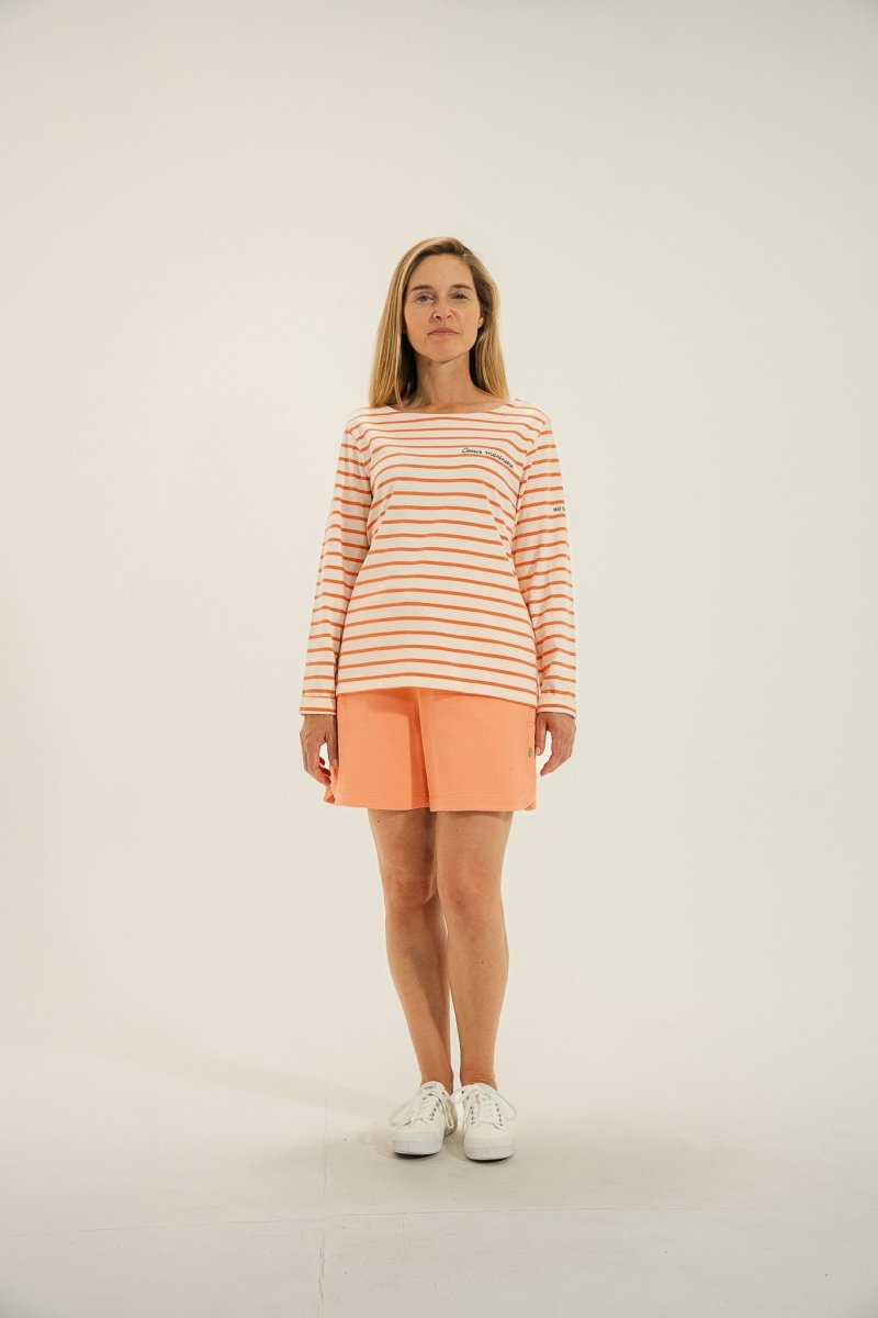 Marinière broderie cœur VENTEST - Mat de Misaine